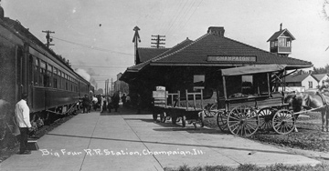 Photo of the railroad station
