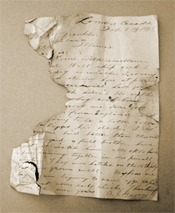 Letter from 1913